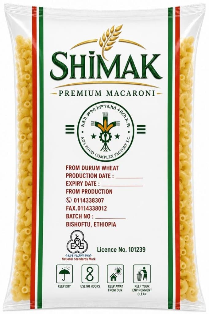 SHIMAK Premium Macaroni Package